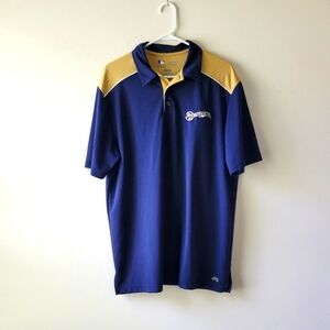Brewers baseball fan short‎ sleeve polo shirt